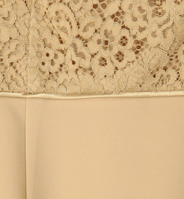 Ballsey「レースコンビ スクエアネックワンピース」|ドレス|