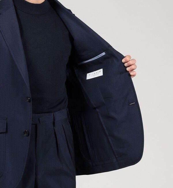 TOMORROWLAND MENS「ウールシルク シューティングジャケット MARZOTTO」|テーラードジャケット|