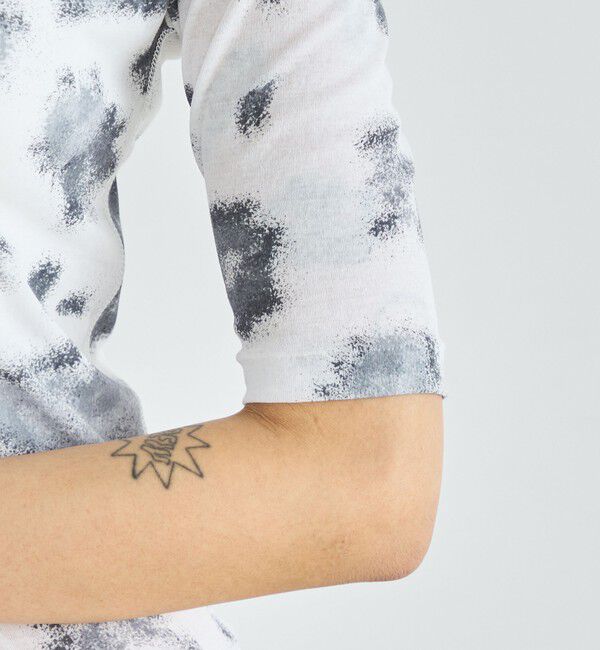 Edition「フラワープリント ハーフスリーブトップス」|Tシャツ・カットソー|