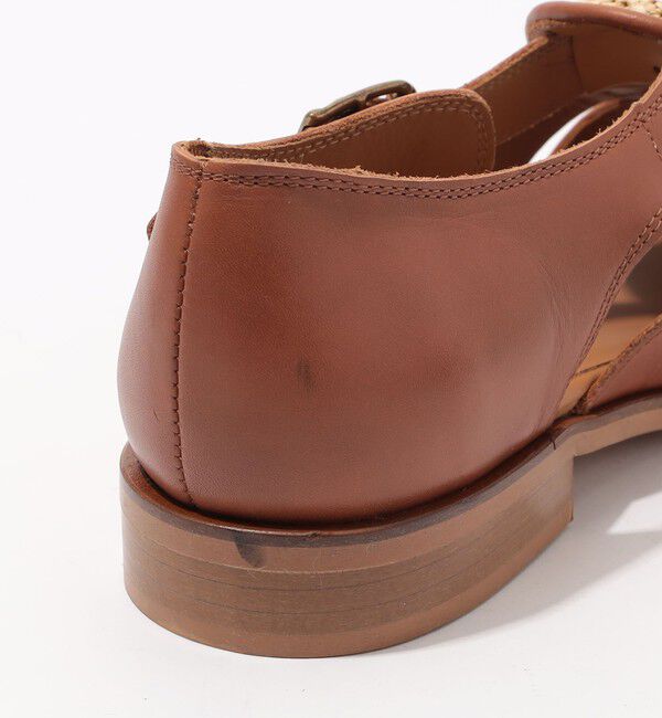 TOMORROWLAND GOODS「SOLOVIERE ラフィア&times;カーフ フィッシャーマンサンダル」|その他|