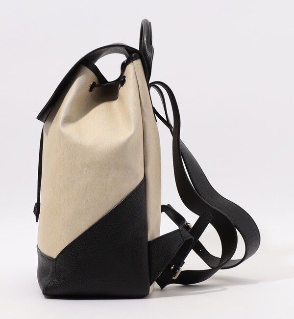 TOMORROWLAND GOODS「TOMORROWLAND キャンバスレザーコンビ バックパック」|リュック|