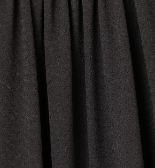 DES PRES「ジャージーライクジョーゼット ギャザーネックブラウス」|シャツ・ブラウス|