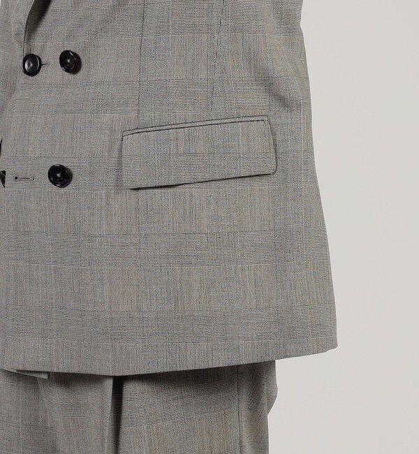 TOMORROWLAND MENS「ウールシルク ダブルブレステッド 6Bジャケット」|テーラードジャケット|