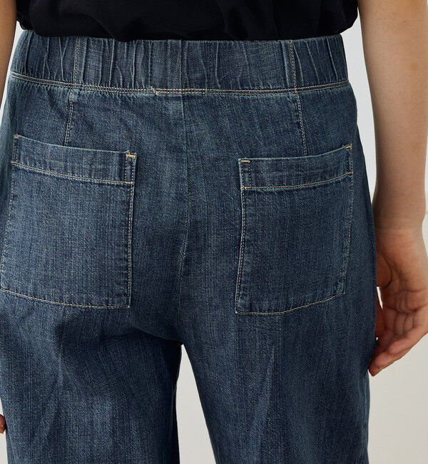 JAMES PERSE「コットンデニム タックワイドパンツ WCID1090」|デニム|