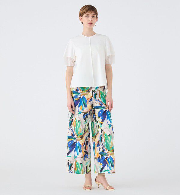 Ballsey「ジャージーコンビ ランタンスリーブプルオーバー」|Tシャツ・カットソー|