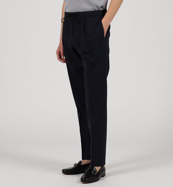 TOMORROWLAND MENS「Super120'sウールポリエステル 1プリーツイージースラックス」|スラックス|