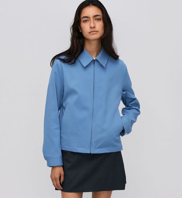 BACCA「コットンピケ ジップアップブルゾン」|その他|