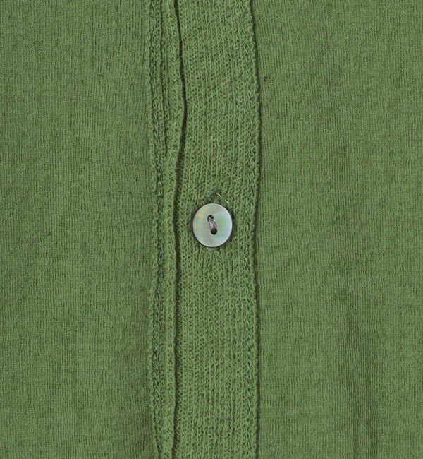 GALERIE VIE「 ガーゼフライス クルーネックカーディガン」|カーディガン|