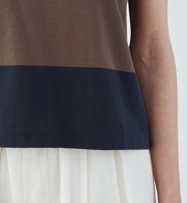 GALERIE VIE「ファインコットン クルーネックTシャツ」|Tシャツ・カットソー|