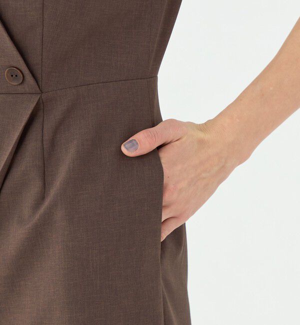 TOMORROWLAND collection「エクストラフェインポリエステルトロピカル オールインワン」|オールインワン|