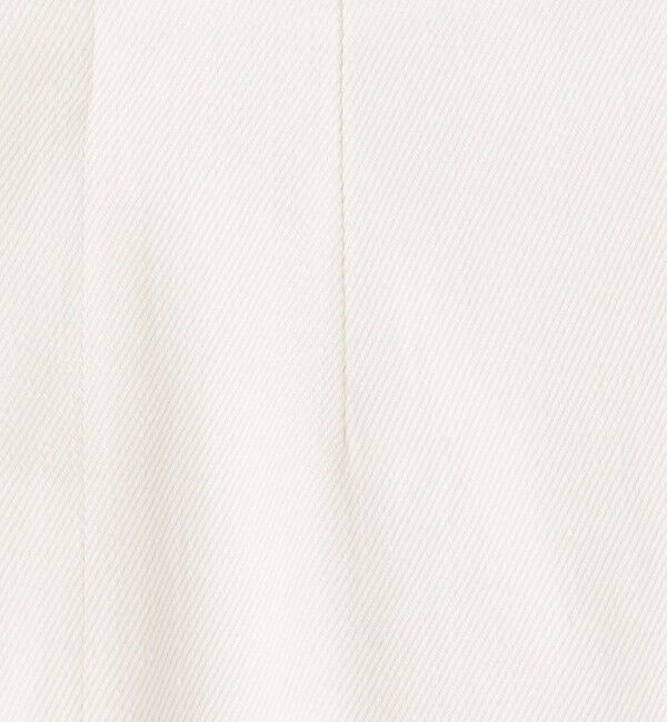 CABaN「コットンシルクストレッチ デニムフレアパンツ」|チノ|