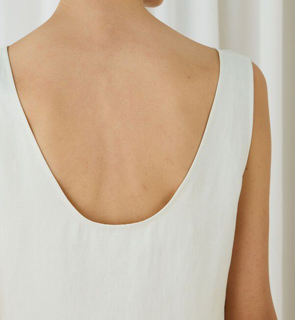 DES PRES「ソフトサテン レイヤードブラウス」|シャツ・ブラウス|