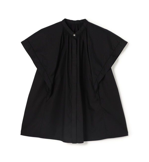 TOMORROWLAND collection「スーピマコットンブロード フレアスリーブブラウス」|シャツ・ブラウス|19 ブラック