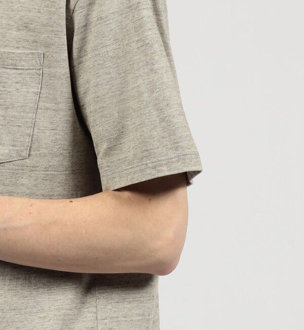 TOMORROWLAND MENS「オーガニックコットン クルー ハーフスリーブカットソー」|Tシャツ・カットソー|