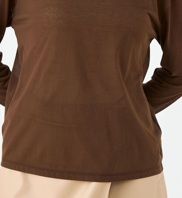 Ballsey「シアーコンパクトジャージー ロングスリーブプルオーバー」|Tシャツ・カットソー|