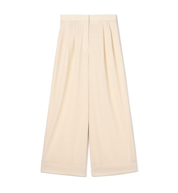 Ballsey「プラッドジャージー タックワイドパンツ」|その他|41 ライトベージュ