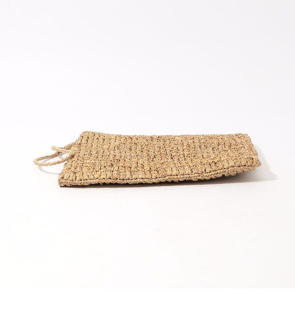 TOMORROWLAND GOODS「IBELIV CLUB ラフィア クラッチバッグ 」|クラッチバッグ|