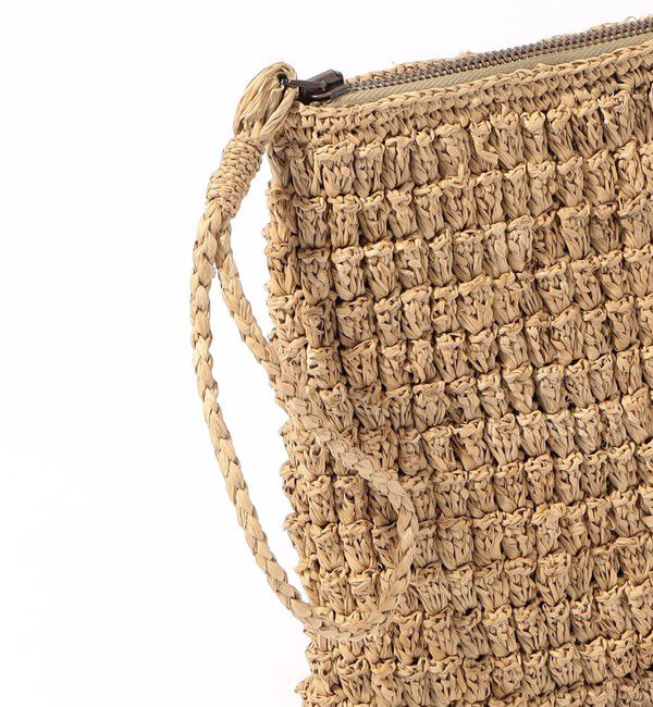 TOMORROWLAND GOODS「IBELIV CLUB ラフィア クラッチバッグ 」|クラッチバッグ|