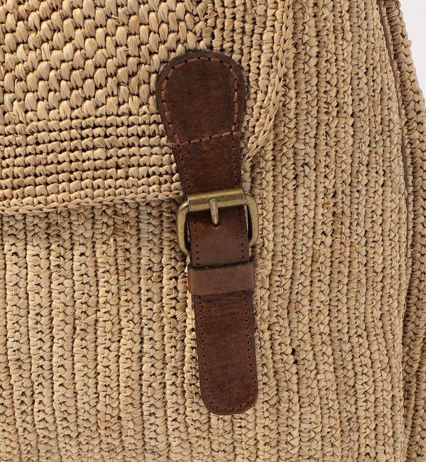 TOMORROWLAND GOODS「IBELIV VAHINY ラフィア バックパック 」|リュック|