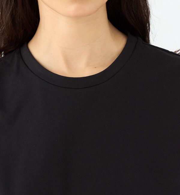 MACPHEE「コットンバックサテンコンビ バルーンTシャツ」|Tシャツ・カットソー|