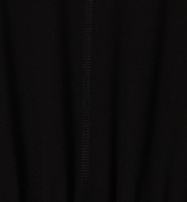 DES PRES「ジャージーライクジョーゼット プリーツコンビドレス」|ワンピース|