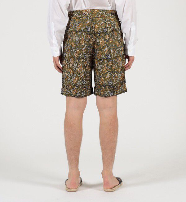 TOMORROWLAND MENS「バティックプリント バックベルト ショートパンツ」|その他|