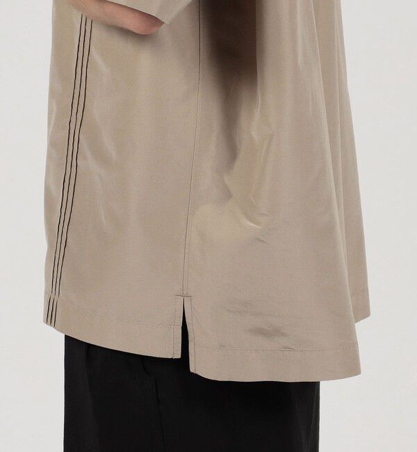 TOMORROWLAND MENS「コットンシルク オープンカラー ダブルポケット ハーフスリーブシャツ」|シャツ・ブラウス|