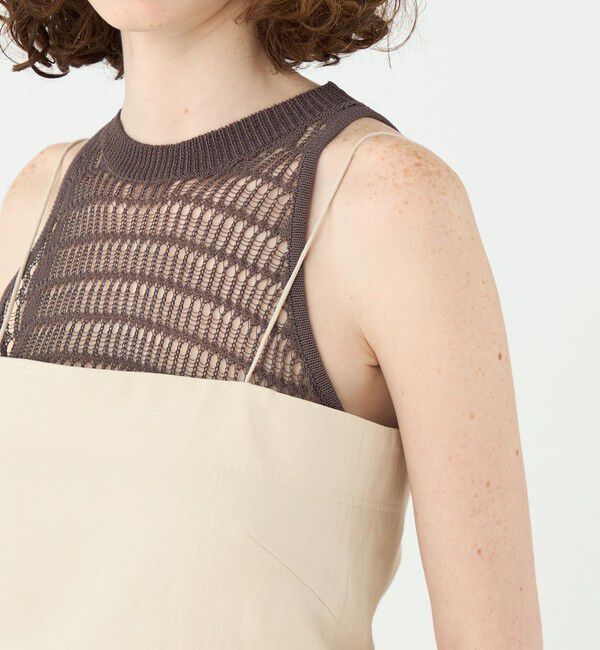 Ballsey「エアリネン キャミソールオールインワン」|オールインワン|