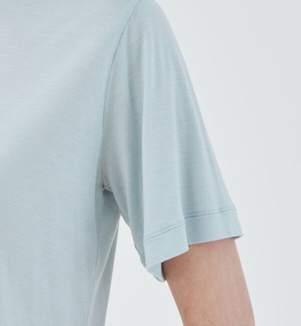 GALERIE VIE「シーウィードレーヨン クルーネックプルオーバー」|Tシャツ・カットソー|