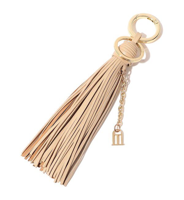 TOMORROWLAND GOODS「Atelier TOMORROWLAND TASSEL チャーム」|チャーム・キーホルダー|43 ベージュ