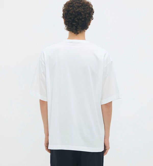 CABaN「CABaN スビンコットン GREEN SHOWERプリントTシャツ」|Tシャツ・カットソー|