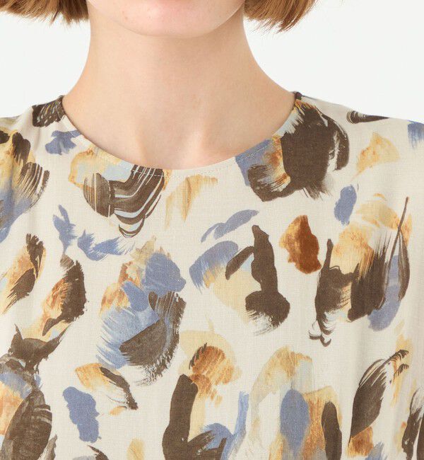 Ballsey「ドロップシェルプリント ティアードワンピース」|ワンピース|