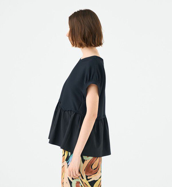 Ballsey「アイレットジャージー ソフトVネックプルオーバー」|Tシャツ・カットソー|