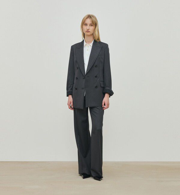 DES PRES「ウールドスキン ワンタックパンツ」|スラックス|