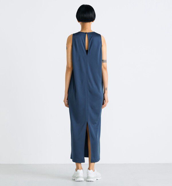 Edition「サテンダンボール ノースリーブ ワンピース」|ワンピース|