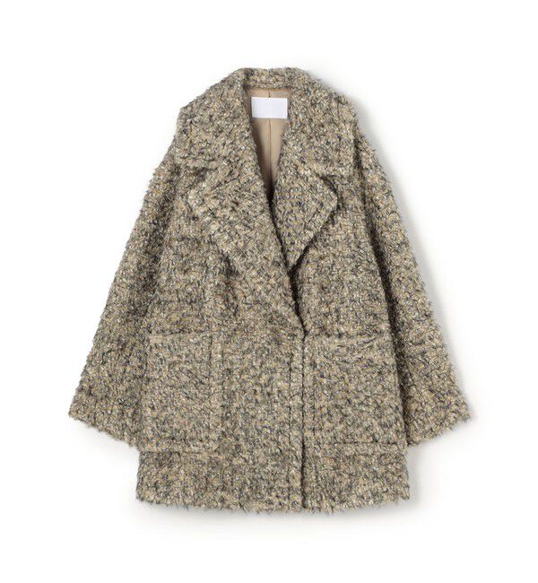 Ballsey「Kate ビッグカラーコート」|その他|45 ベージュ系