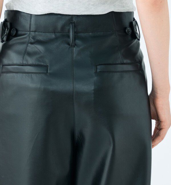 Ballsey「レザーライククロス サイドタブパンツ」|その他|