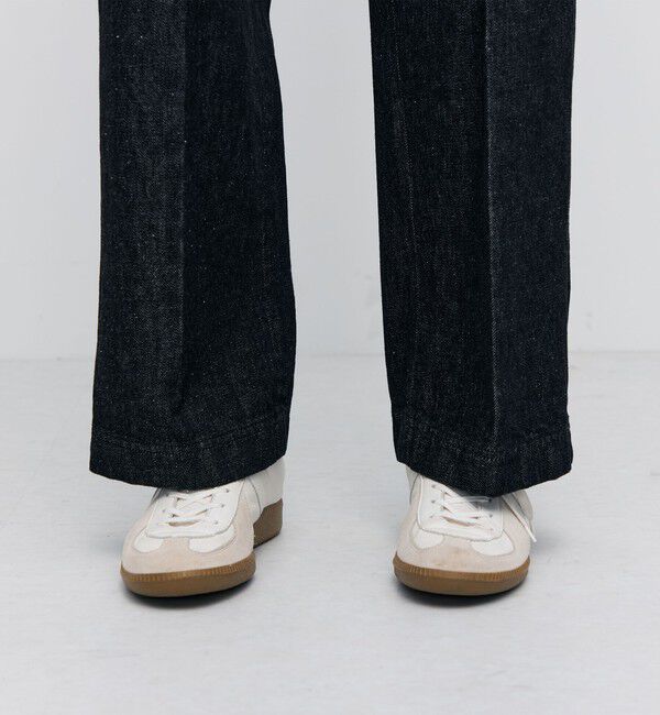 BACCA「ブラックデニム セーラーパンツ」|デニム|