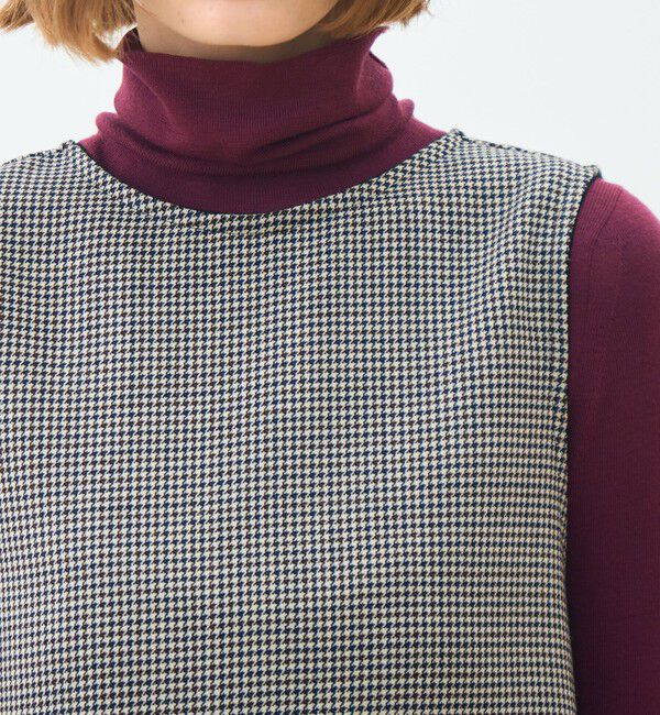 TOMORROWLAND collection「ガンクラブトゥースリバー 4-wayコクーンワンピース」|ワンピース|