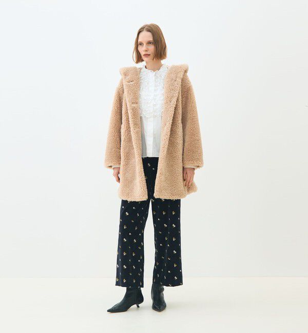 TOMORROWLAND collection「テディファー フーデッドコート」|その他|