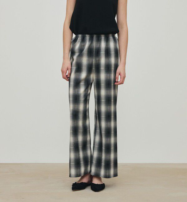 DES PRES「アキハ オンブレーチェック リラックスパンツ」|その他|