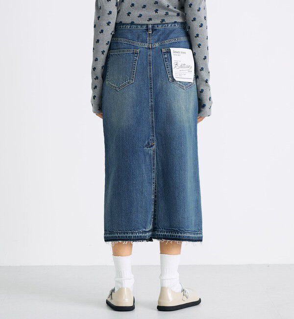 Edition「エッセンシャルデニム スカート」|スカート|