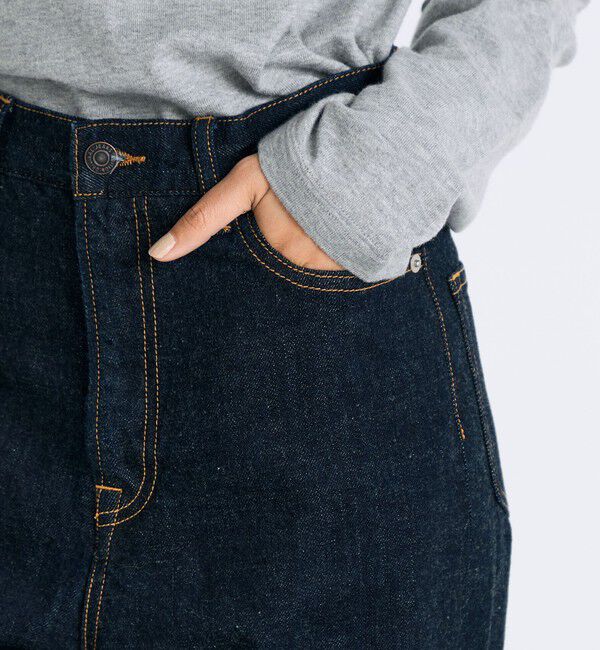 Edition「ワンウオッシュエッセンシャルデニム ストレートパンツ」|デニム|