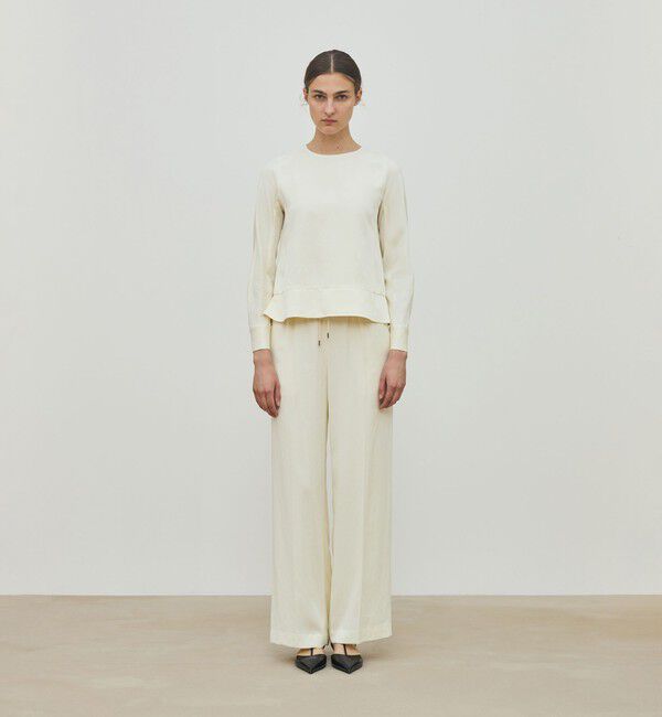 DES PRES「レーヨンサテン イージーストレートパンツ」|その他|