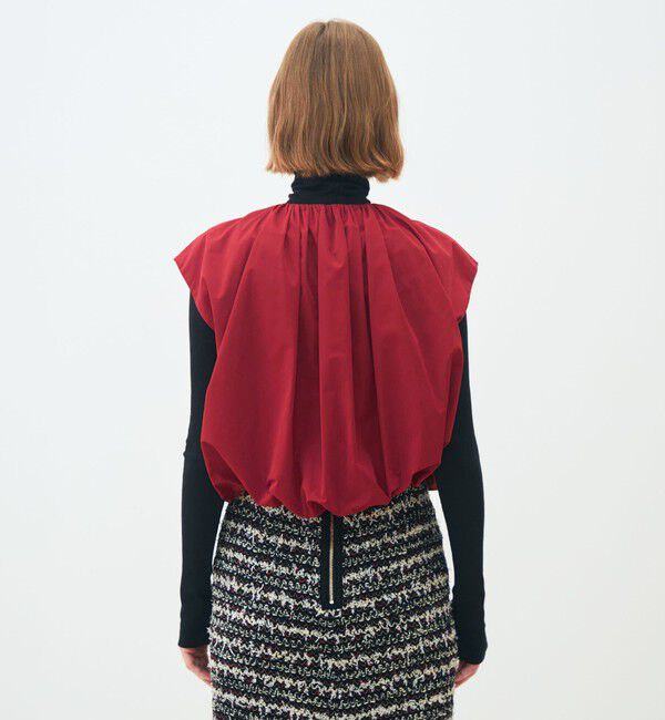 TOMORROWLAND collection「ポリエステルシルクタフタ バルーンジレ」|ベスト・ジレ|