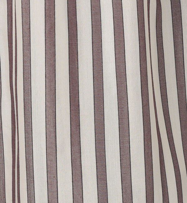 TOMORROWLAND collection「トラックストライプ ヨークスリーブブラウス」|シャツ・ブラウス|