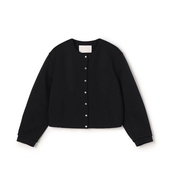 Ballsey「リップルダンボール ライトクルーネックジャケット」|ノーカラージャケット|69 ネイビー