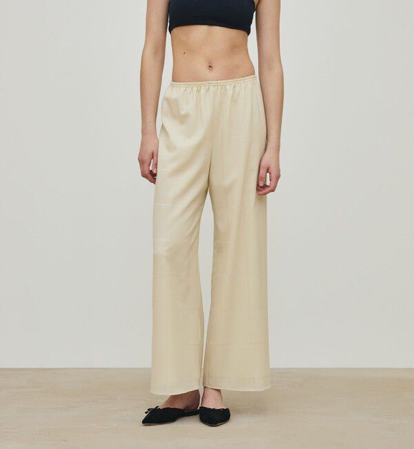 DES PRES「アキハチェックウール リラックスパンツ」|その他|