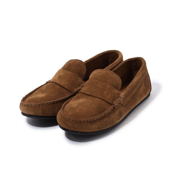 JAMES PERSE「スエード ローファー SWOTP8464」|ローファー|44 ベージュ系