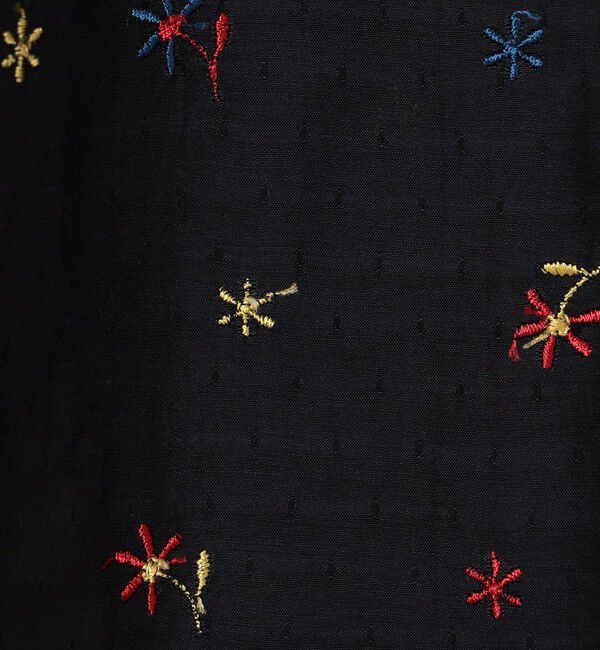 TOMORROWLAND collection「フルーロンエンブロイダリー ボウタイブラウス」|シャツ・ブラウス|